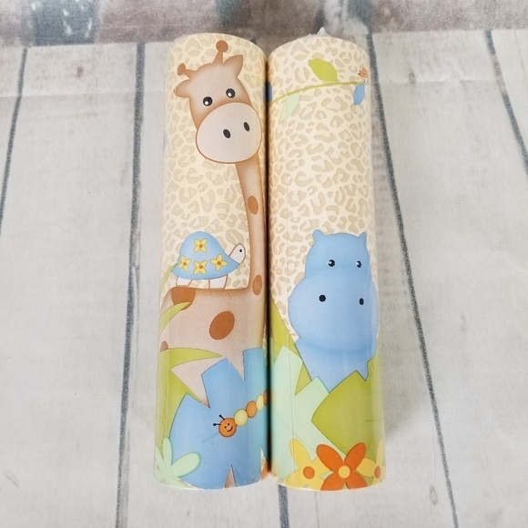 Lambs & Ivy Jungle  Jamboree Wallpaper Border x 2 - Picture 2 of 5